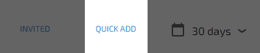 Quick Add Button